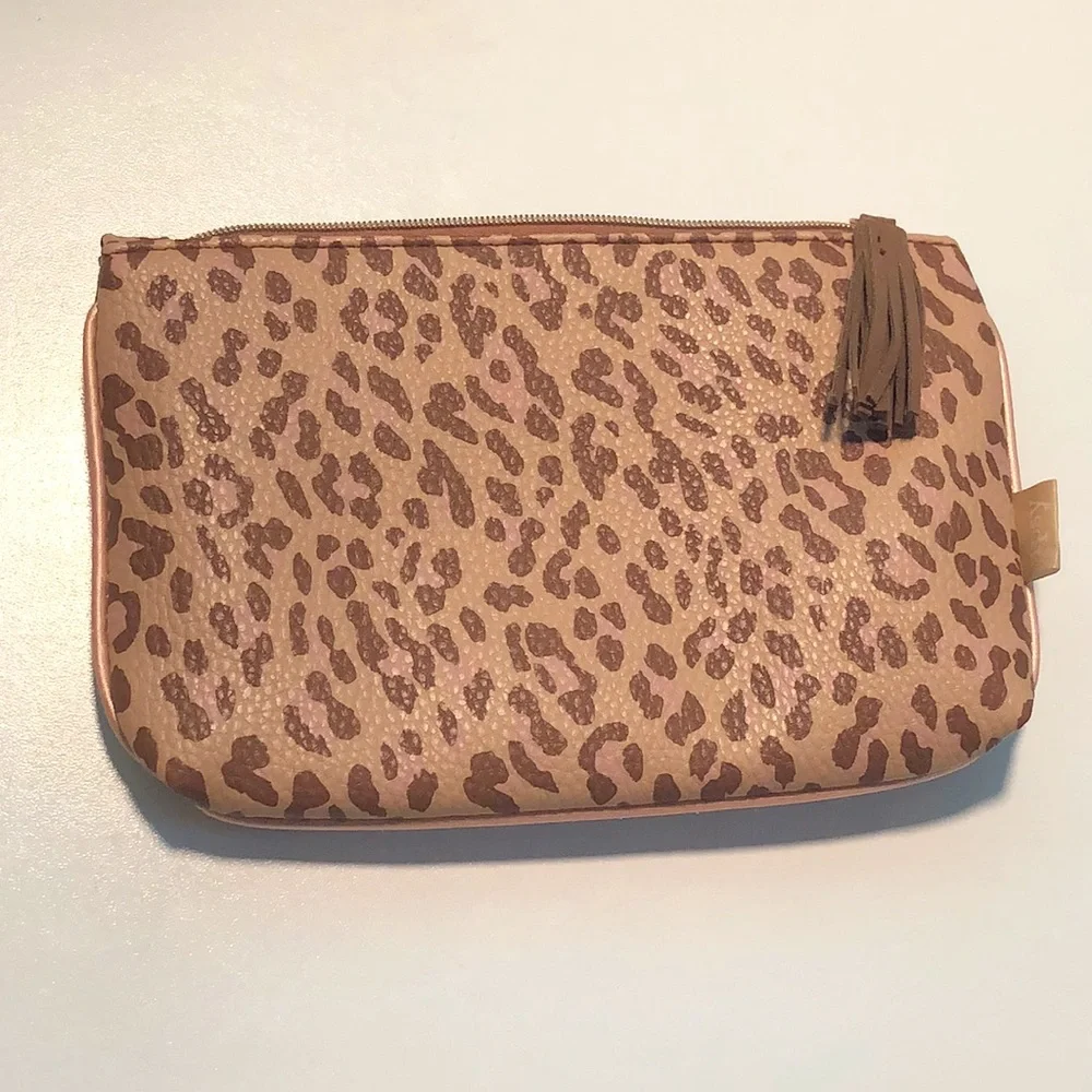 New Leopard Print Makeup Bag